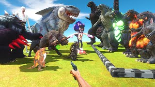 FPS Avatar Rescues Godzilla Evolution and Fights Mutant Monsters  Animal Revolt Battle Simulator [upl. by Schreiber]