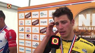 Danny van Poppel na het NK wielrennen Mathieu was beter [upl. by Carmita102]