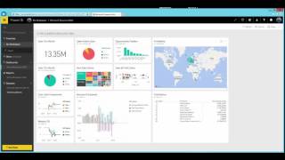 Using the Power BI content pack for Dynamics NAV [upl. by Soirtemed400]