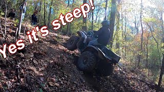 Steep hills Creeks Ozark Mountains Trail ride adventure Yamaha Polaris Canam X3 [upl. by Melantha]