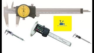 Simple Use Of Digital Vernier Caliper  Basic [upl. by Dino267]