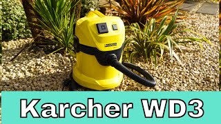 Karcher WD Wet and Dry Vacuum cleaner WD3P [upl. by Aldous]