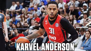 KARVEL ANDERSON  Basketball Highlights in Russia 202324 [upl. by Anitsuj265]