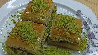 Antep Fıstıklı Baklava Tarifi [upl. by Eidac637]