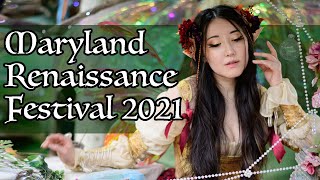 Maryland Renaissance Festival 2021 Final Weekend  Faerie Costume Reveal Showcase [upl. by Lehacim727]