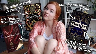 dark academia books you havent heard of yet 🖤 reading vlog and reviewrant [upl. by Noreh431]