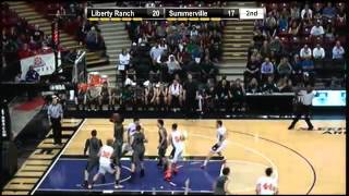 Summervilles Connor Morningstar ties up the score with a 3point bucket [upl. by Chee]