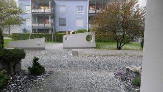 Gewitter mit Hagel in Küssnacht am Rigi  28042023 [upl. by Edniya68]