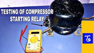 Refrigerator Compressor Relay Test and Repair [upl. by Alleul]