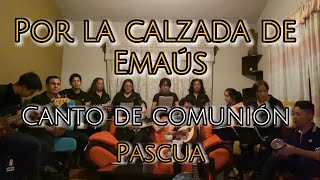 Por la calzada de Emaús canto de comunión para tiempo de Pascua m pascua [upl. by Edge]