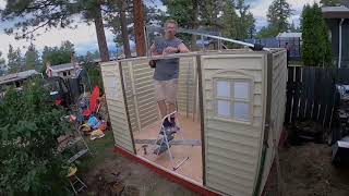 How we built a garden shed in five minutes [upl. by Annoet]