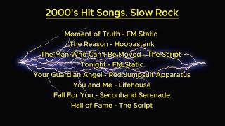 2000s Hit Songs  Slow RockFM Static Lifehouse The Script Red Jumpsuit Apparatus 3 Doors down [upl. by Nelson]