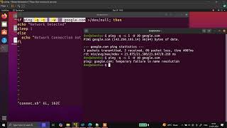 Shell Script Check Network Connectivity [upl. by Ileray725]