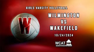 Wakefield Girls Varsity Volleyball Vs Wilmington  October 24th 2024 [upl. by Redleh]