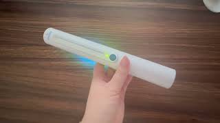 SUNCATCHER UV Sanitizing Wand Portable UVC Light Disinfection Lamp Review [upl. by Hutchings]