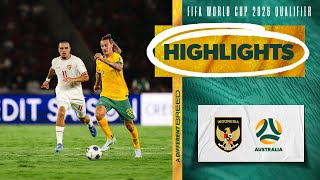 Indonesia v Australia  Highlights  FIFA World Cup 2026 Third Round Qualifier [upl. by Granese]