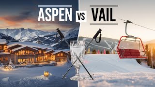 Aspen vs Vail The Ultimate Ski Town Showdown 2024 [upl. by Christoper854]