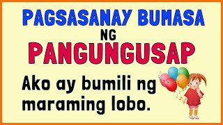 MAGSANAY BUMASA NG PANGUNGUSAP  Part 4  Pangungusap na may PANGHALIP [upl. by Oconnor]