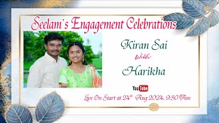 Kiran Sai With Harika Engagement [upl. by Plante]