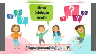 Merak Gıdıklayan Sorular  1 Bölüm  Toprağın Rengi Değişir Mi [upl. by Jenelle511]