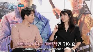 Sub Indo Space Sweepers Interview Kim Tae Ri x Song Joong Ki [upl. by Quintina746]