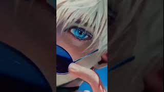 Gojo Satoru realistic drawing anime art gojo [upl. by Ordnas878]