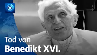 Papst Benedikt XVI ist tot So verbrachte Ratzinger den quotRuhestandquot [upl. by Kotta]