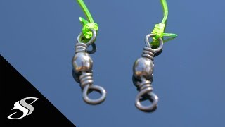 How to Tie a Swivel to Your Fishing Line for Beginners  Two Favorite Knots [upl. by Ramsdell12]