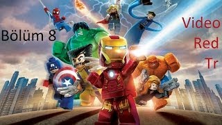 LEGO Marvel Super Heroes Bölüm 8 Iron Man Şöför WTF [upl. by Westfahl308]