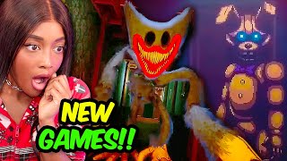 NEW Poppy Playtime Chapter 3 is ALMOST HERE and FNAF Into the Pit looks SO GOOD Trailer Reaction [upl. by Atnauq]