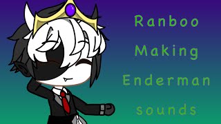 Ranboo making Enderman sounds [upl. by Yand]