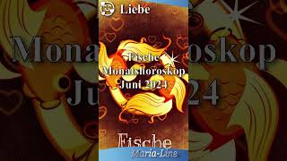 Fische LIEBE ❤️ Horoskop Juni 2024 [upl. by Leschen]