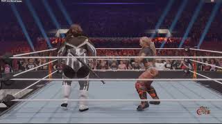 WWE 2K24 NIA JAX VS ALEXIA BLISS WWE CHAMPIONSHIP [upl. by Cayser]