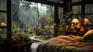 【2M】 SOOTHING RAIN SOUND at the forest make you sleep well  Goodbye insomnia with Rain [upl. by Verney]