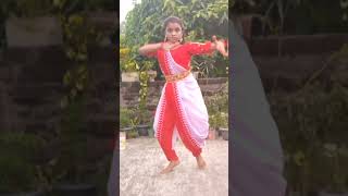 Madhukaita Vidwangis।।Rupang dehi jayang dehi।।Mahalaya।।youtubeshorts dance durgapujaspecial [upl. by Malet445]