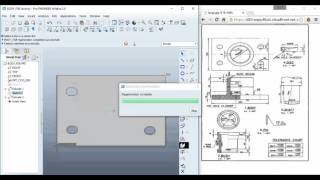 Pro Engineer Pro E Wildfire 50 Basic Beginner  Foot Step Bearing  Part Modeling Tutorial 1 [upl. by Frodin865]