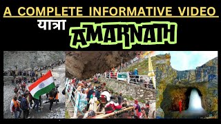 AmarNath Yatra ll Full detail of Yatra via Pahalgam ll जय Baba Barfaniभूखे को अन्न प्यासे को पानी [upl. by Eemak]