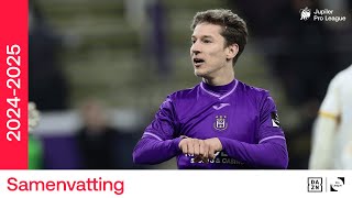 Samenvatting  RSC Anderlecht  K Beerschot VA  20242025 [upl. by Yleik]