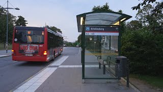 Sweden Stockholm bus 61 ride from Sabbatsbergs sjukhus to Kristineberg [upl. by Smith]