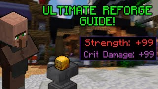 NEW META ULTIMATE REFORGE GUIDE TO EVERYTHING  2021   Hypixel Skyblock [upl. by Ozmo]