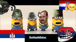 The singing Serbian minions sing “Knindze Krajisnici” [upl. by Farl]