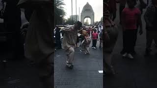 Cholo style bailando cumbia rebajada 💯🔥 [upl. by Naujed]