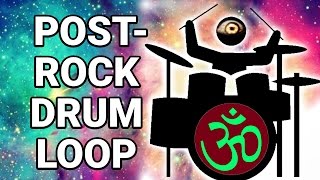 Free POSTROCK DRUM LOOP 60 bpm [upl. by Waldos342]