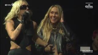 Miley Cyrus  Mothers Daughter  Speech Live Corona Festival Mexico 2022 [upl. by Aral]