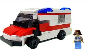 Lego city 911 ambulance speed build Lego ambulance car [upl. by O'Doneven]