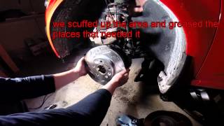 2014 Chevrolet Sonic 18  Rear Drum Brake Service [upl. by Tammi88]