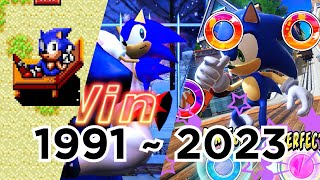 Sonic Cameos References Appearances 251 Games 1991 to 2023 🦔🎁 Obsoleted [upl. by Skye]