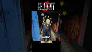 GRANNY CHAPTER 3 DANGEROUS HOUSE GATE ESCAPE 😱 shorts granny gaming gameplay [upl. by Wu]