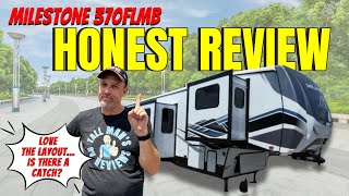 Milestone 370FLMB Heartland  Tall Mans RV Reviews [upl. by Enimasaj]