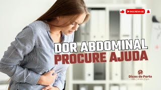 Dor abdominal procure um ginecologista [upl. by Finbar]